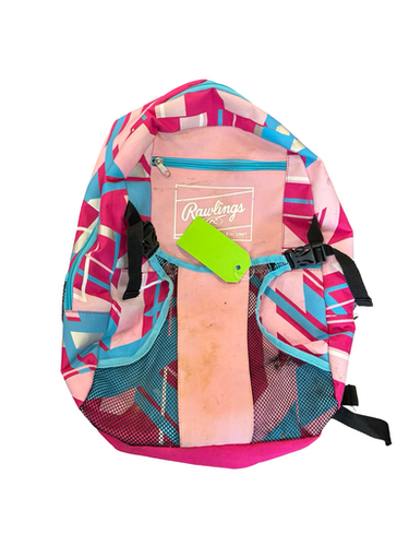 Used Rawlings Backpack Bb Sb Player Backpack Pink 11682-s000133332