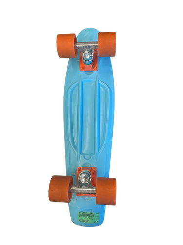 Used Penny Board Style Complete Skateboard Carolina Blue Regular 11682-s000106478