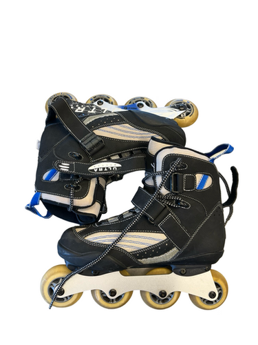 Used Ultra Wheels Abec 3 Senior Rec Fitness Skates Black Senior 9 11682-s000108558