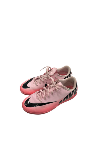 Used Nike Soccer Indoor Shoes Pink Junior 03.5 11682-s000109108
