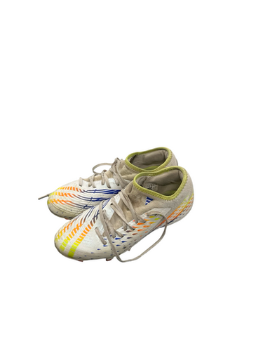 Used Adidas Soccer Cleats White Senior 7 11682-s000116143