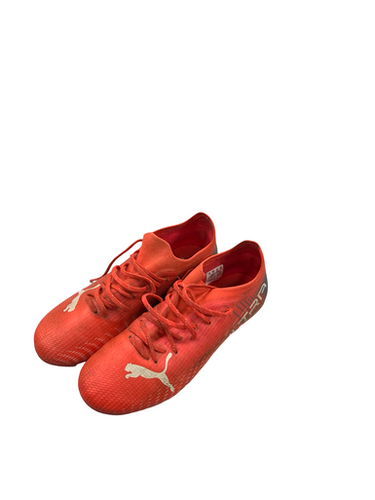 Used Puma Soccer Cleats Red Junior 04 11682-s000116447