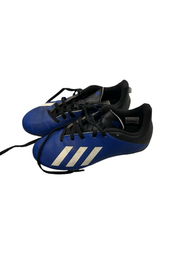 Used Adidas Soccer Cleats Royal Blue Junior 01.5 11682-s000116978