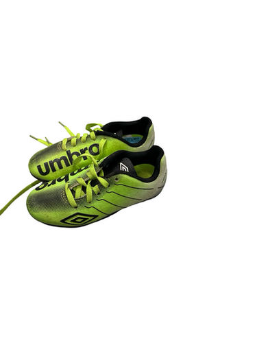 Used Umbro Soccer Cleats Green Youth 10.0 11682-s000121453