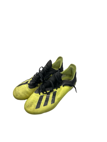 Used Adidas Soccer Cleats Yellow Junior 03.5 11682-s000110682