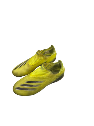 Used Adidas Soccer Cleats Yellow Junior 04 11682-s000111282