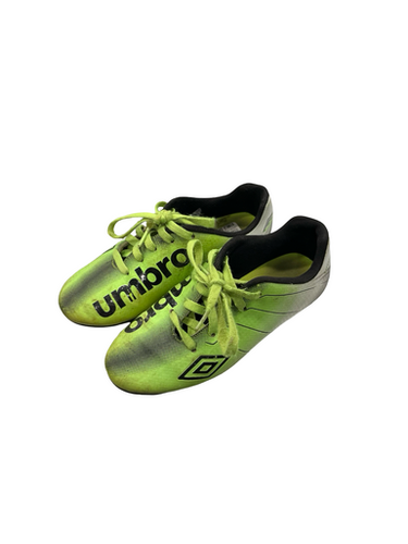 Used Umbro Soccer Cleats Green Junior 02 11682-s000112409