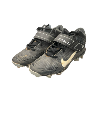 Used Nike Trout Bb Sb Cleats Black Junior 05 11682-s000111998