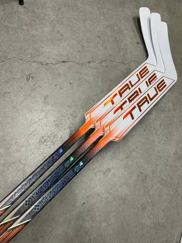 3 PACK 26” Paddle Senior True 9X4 Hzrdus Goalie Stick Pro Stock