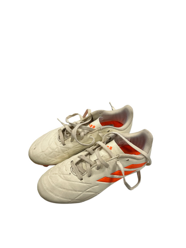 Used Adidas Soccer Cleats White Junior 02 11682-s000118908