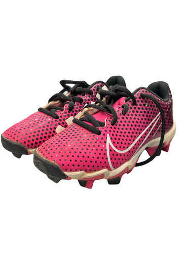 Used Nike Fastflex 3 Bb Sb Cleats Pink Junior 01.5 11682-s000119158
