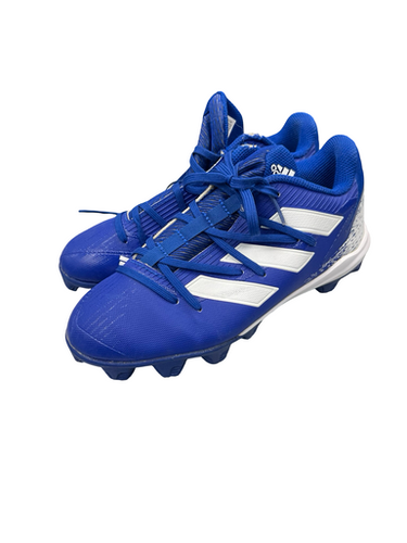 Used Adidas Adizero Bb Sb Cleats Royal Blue Junior 05.5 11682-s000119301