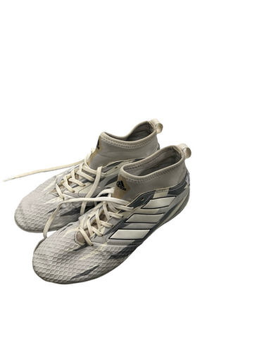 Used Adidas Soccer Indoor Shoes White Senior 5 11682-s000119324