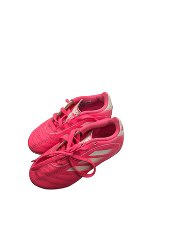 Used Adidas Soccer Cleats Pink Youth 09.0 11682-s000123765