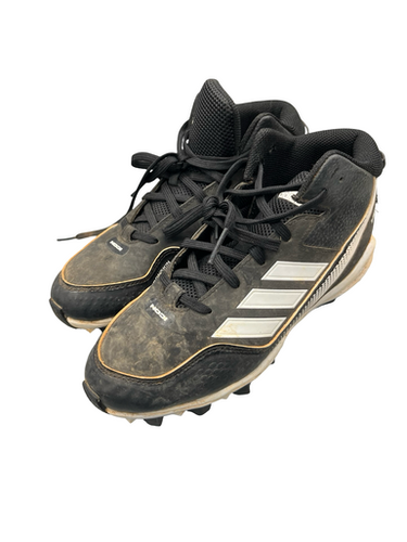 Used Adidas Icon Bb Sb Cleats Black Junior 05 11682-s000123829