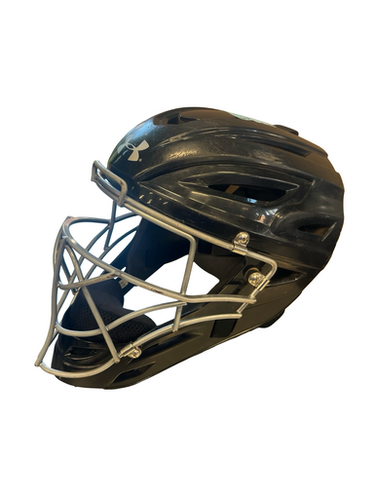 Used Under Armour Catchers Helmet Catchers Helmet W Mask Black Sm 11682-s000124028