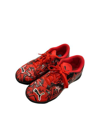 Used Puma Soccer Indoor Shoes Red Youth 13.5 11682-s000124174