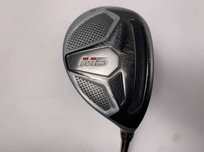 TaylorMade M6 4 Hybrid 22* Fujikura Atmos Blue 6R Regular RH Midsize Grip