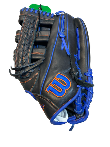 Used Wilson A1000 Bb Sb Glove Rh Throw Black 12 1 4" 11706-s000378526