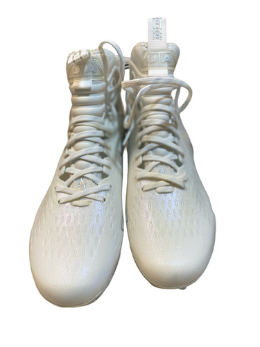 Used Under Armour Adult Fb Cleats White Senior 11.5 11706-s000378505