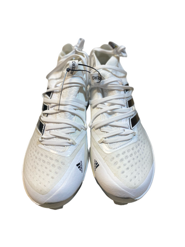 Used Adidas Adult Fb Cleats White Senior 7.5 11706-s000378506