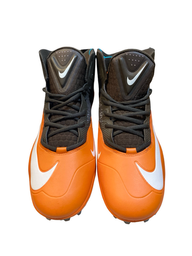 Used Nike Adult Fb Cleats Orange Senior 15 11706-s000378451