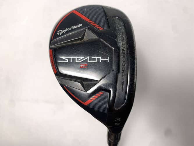 TaylorMade Stealth 2 3 Hybrid 19* Fujikura Ventus Red TR HB 6-R Regular RH