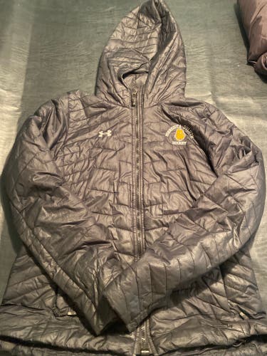 UMD HOCKEY Black Adult Unisex Large Under Armour Jacket (Used)
