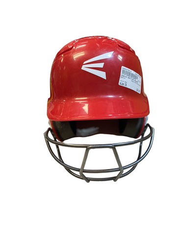 Used Easton Batting Helmet Batting Helmet W Mask Red One Size 11706-s000378213