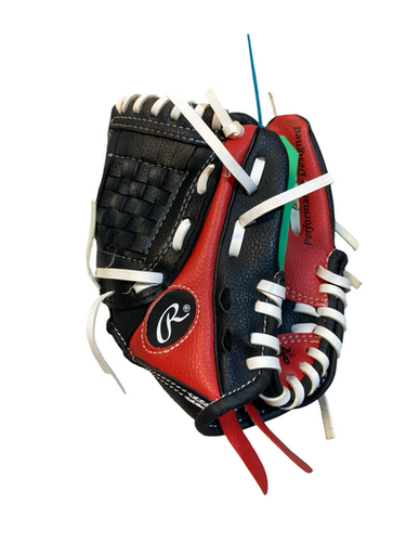 Used Rawlings Player Series Bb Sb Glove Rh Throw Black 9" 11706-s000378208