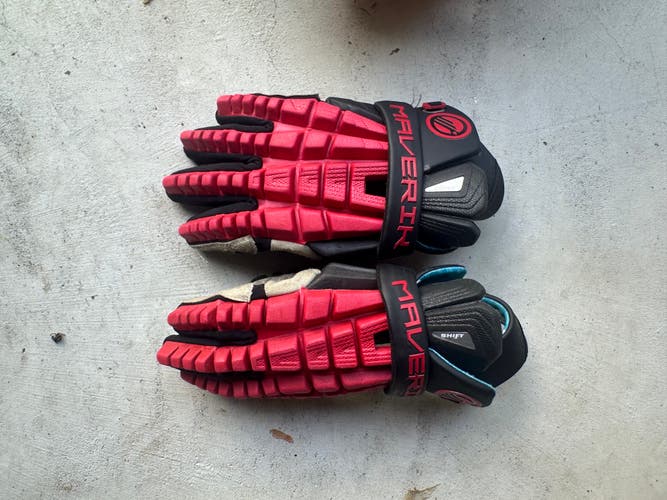 Lawrenceville Maverik Shift Lacrosse Gloves (Used)