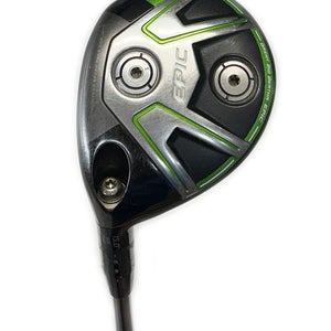 LH Callaway GBB Epic Sub Zero 15* 3 Wood Graphite Aldila Rogue MAX 65 Stiff Flex