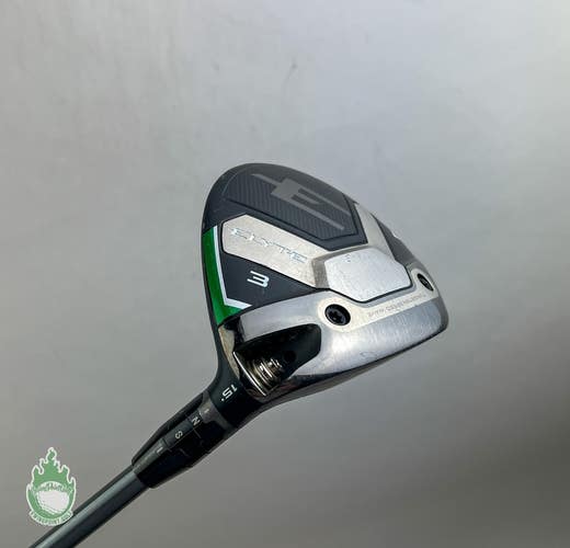 Right Handed Callaway ELYTE 3 Wood 15* Denali 70g Stiff Graphite Golf Club