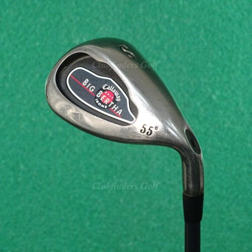 Callaway Big Bertha 2004 55 SW Sand Wedge Hot Stix 4000 Series Graphite Stiff