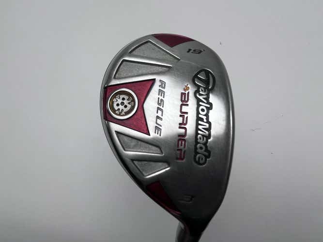 TaylorMade Burner Rescue 3 Hybrid 19* REAX SuperFast 65g Stiff Graphite Mens RH