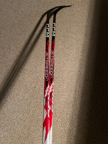 (2 Pack) Senior CCM JetSpeed FT9 Pro Left Hand Hockey Stick P29 75 Flex Pro Stock (New)