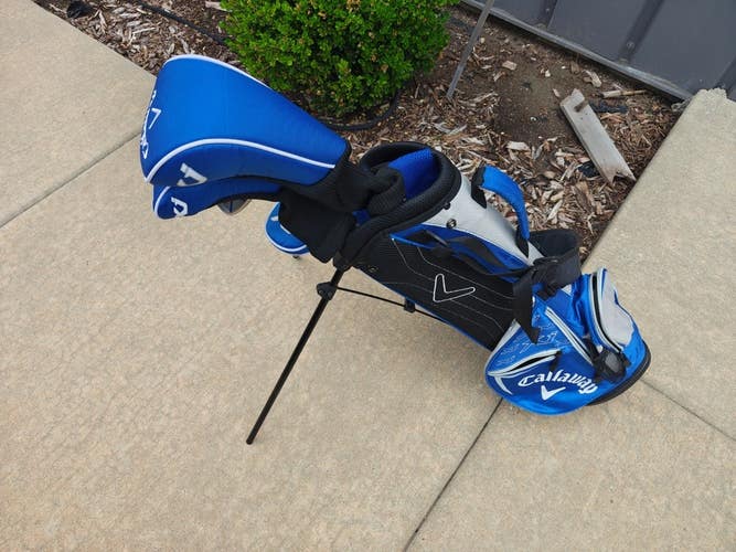 Callaway XJ Complete Junior 7 Piece Golf Set Level 2 For 47-53 Inches w Bag