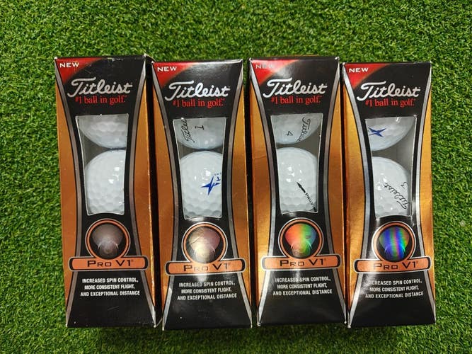 New Titleist 2011 Pro V1s Dozen White Golf Balls