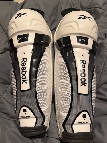 Senior Reebok XTK 15" Shin Pads (New)