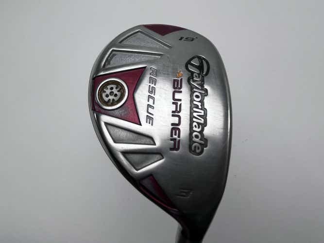 TaylorMade Burner Rescue 3 Hybrid 19* REAX SuperFast 65g Regular Graphite RH