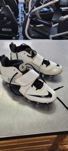 Used Nike Adult Fb Cleats White Senior 11 11497-s000158343