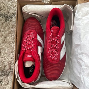 Red Men's Size M 14.0 Adult New Balance 4040v7 Low Top Metal (New)