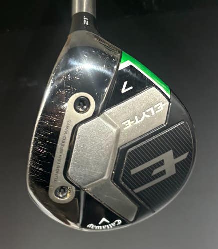 Callaway Elyte 21* 7 Wood Regular Denali 60g RH Used