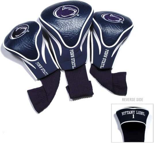 Team Golf Contour Golf Club Headcovers 3pk (Penn State Nittany Lions) NFL NEW