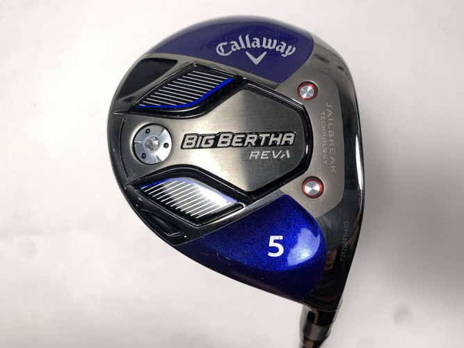 Callaway Big Bertha REVA Womens 5 Fairway Wood 18* RCH 40W 40g Ladies RH