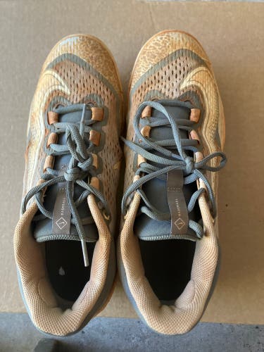 Gray Men's Size M 9.0 (W 10.0) Nike React Low Top Metal (Used)