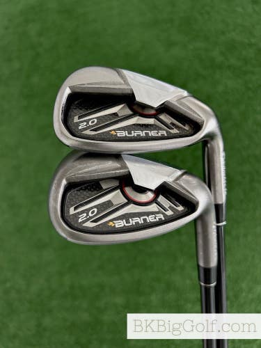 Taylormade Burner 2.0 Black 2 Wedge Set (Approach & Sand Wedges)