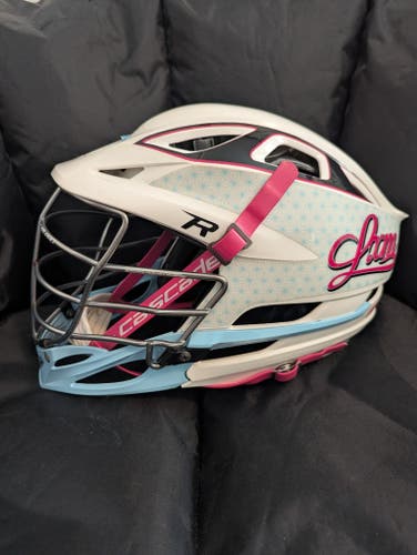 Like New Authentic LXM Pro Team STX Game Worn Cascade R Helmet