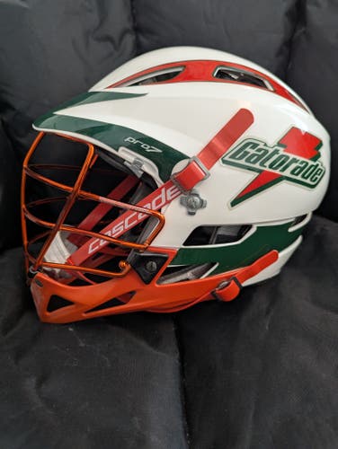 New Gatorade Pro7 Custom Cascade Lacrosse Helmet