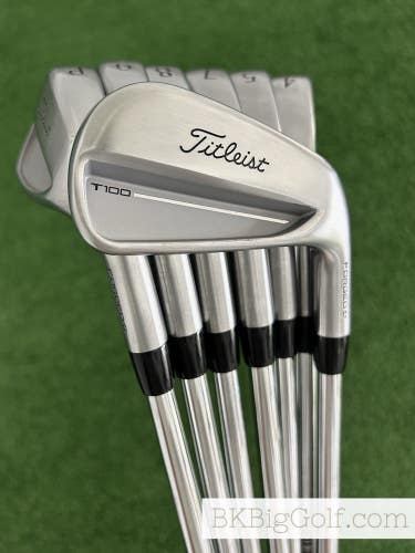 Titleist T100 25 Forged Iron Set 4-P / True Temper AMT White Stiff